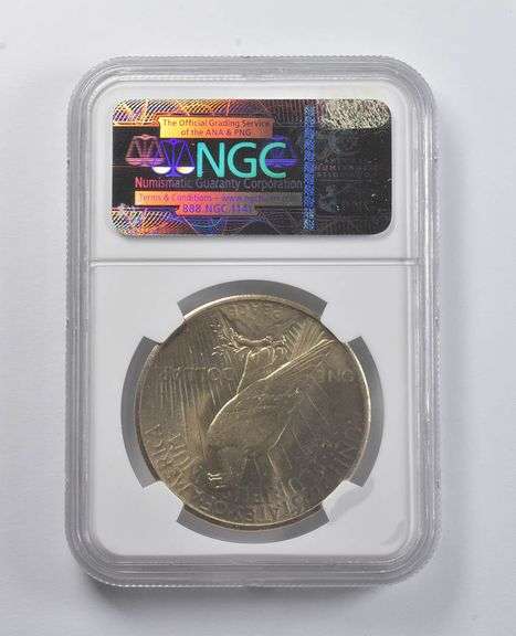 MS64 1926 Peace Silver Dollar NGC