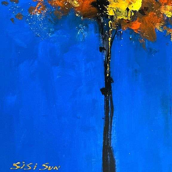 Yellow Tree II by Sun Original