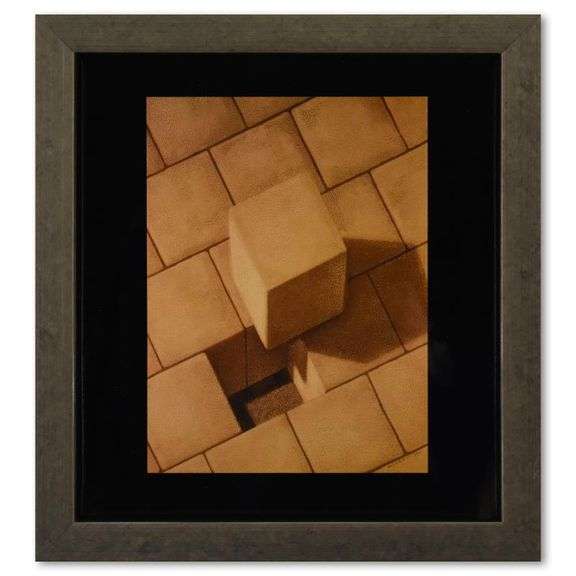 Etude Axonometrique - Graphismes 3 by Vasarely (1908-1997)