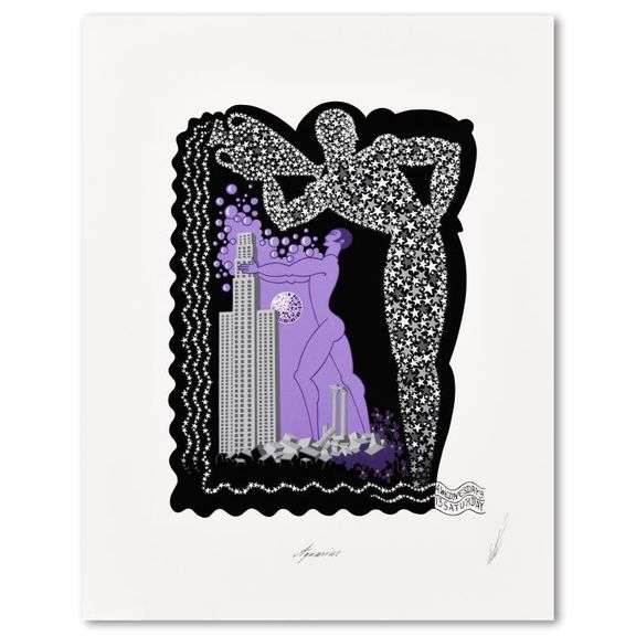 Aquarius by Erte (1892-1990)