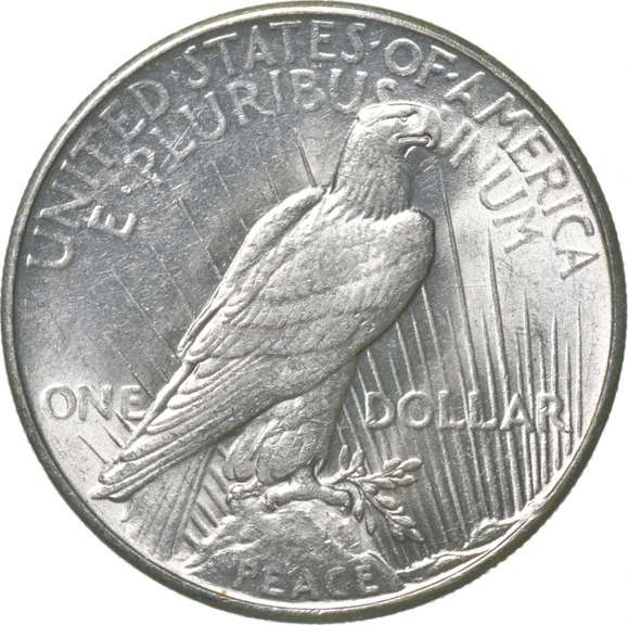 1935 Peace Silver Dollar