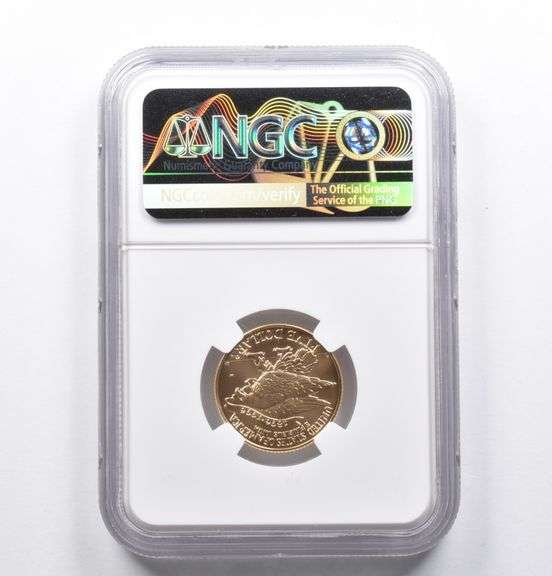 MS70 1995-W $5 Gold Commemorative Olympics - Torch Runner NGC