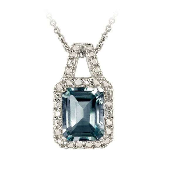 London Blue Topaz Necklace