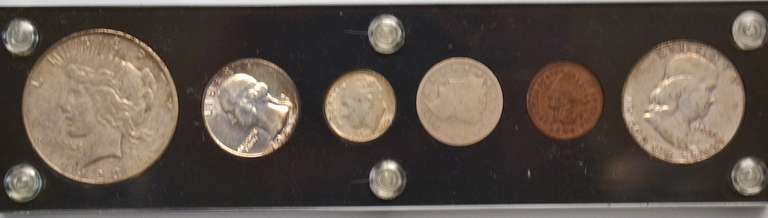6 Piece US Type Set .