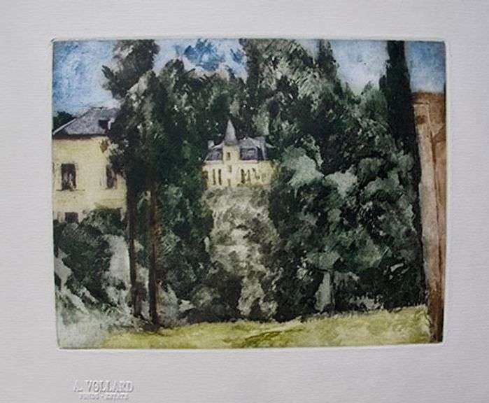 Paul Cezanne, 'Maison et Paysage'