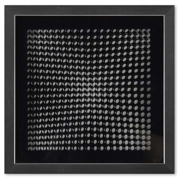 Trois Dimensions Optique by Vasarely (1908-1997)