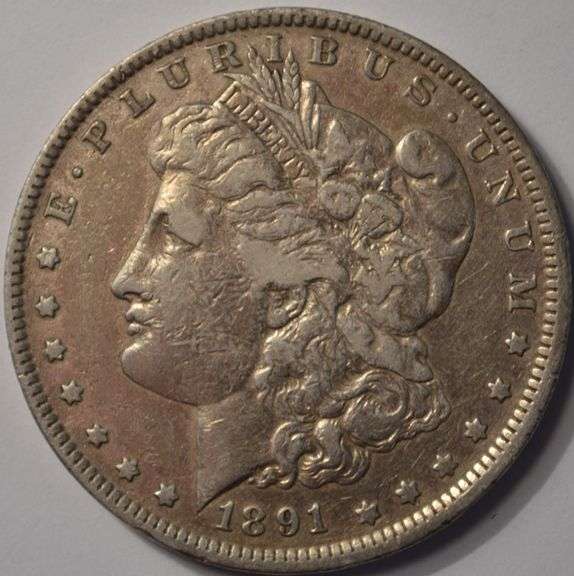 1891-O Morgan Silver Dollar Circulated