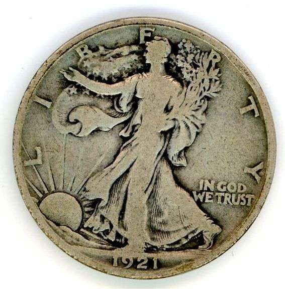 1921-D Walking Liberty Half Dollar
