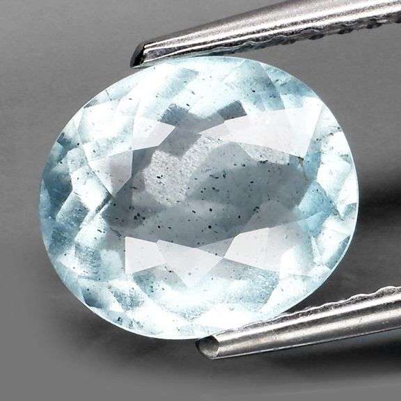 Awesome 1.80ct untreated frosty blue Aquamarine