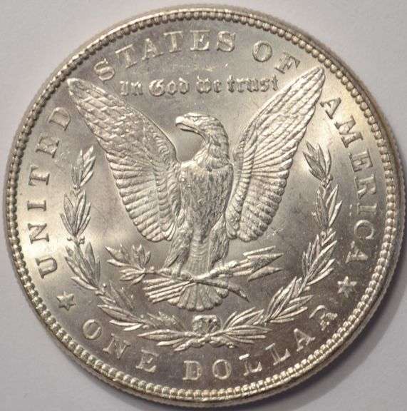 1885 Morgan Silver Dollar, BU.