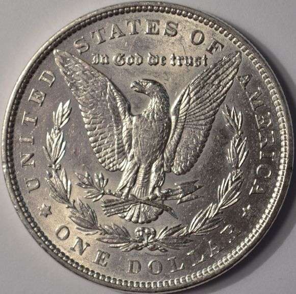 1878 Rev 1879 Morgan Silver Dollar, Circulated.