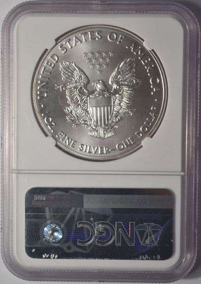 2020 American Silver Eagle NGC MS70