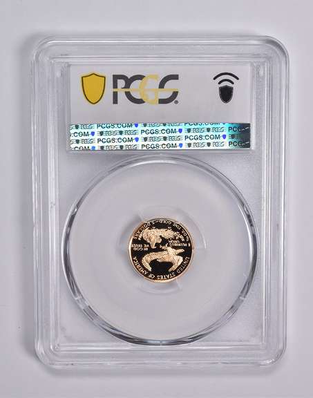 PR70 DCAM 1998-W $5 American Gold Eagle 1/10 oz Gold PCGS