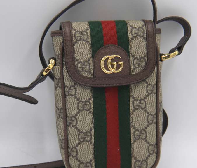 Gucci Ophidia GG Phone Case Crossbody