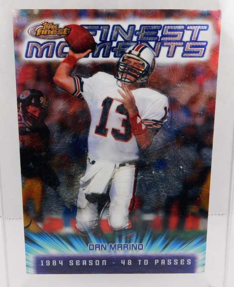 Hard To Find - Dan Marino Oversized Football Card, 4 0f 7