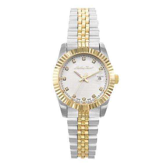 Mathey-Tissot Silver Dial Ladies Watch, New In Box.