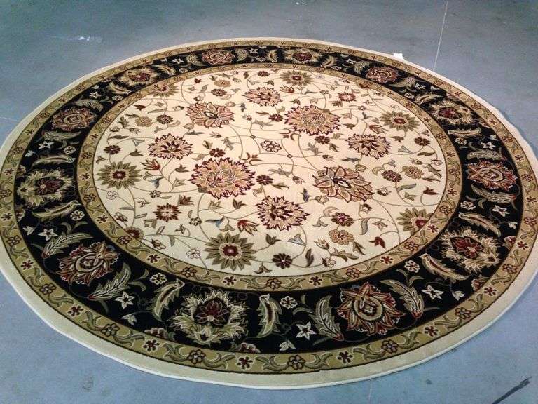 Mahal Design Classic Round Rug 6'