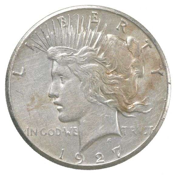 1927 Peace Silver Dollar