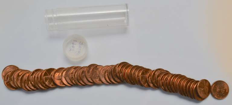 2 1968 D 1968 S 1967 1971 P &S Unc Memorial Cent Rolls