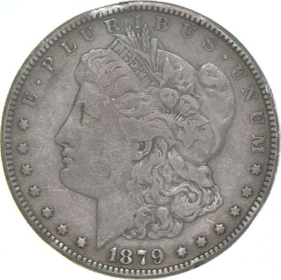 1879-S Morgan Silver Dollar Reverse 78 Rev 1878