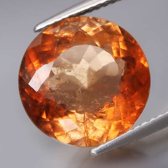 Ravishing! 8.29ct rare golden orange Tourmaline