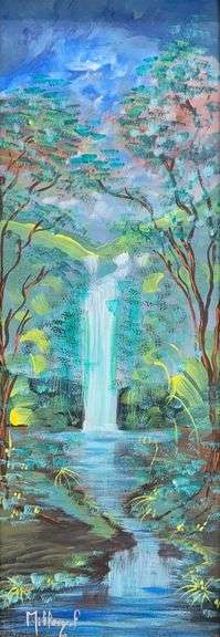 Haitian Original Oil on Canvas