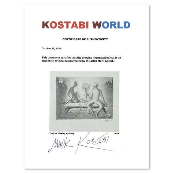 They're Playing My Song by Kostabi Original