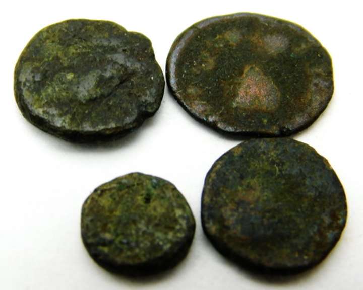8 Ancient Roman Empire Coins