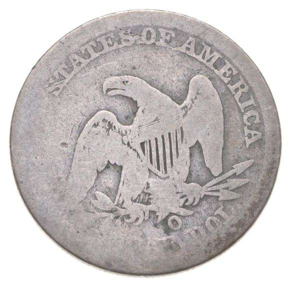 1844-O Seated Liberty Quarter Dollar