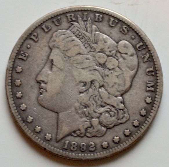 1892 S Morgan Dollar