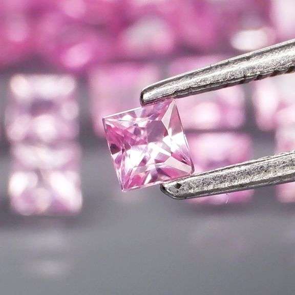 Rare HEATED ONLY 2.66ct pink Sapphire set