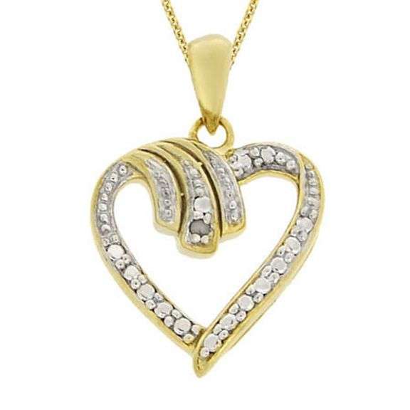Diamond Heart Pendant