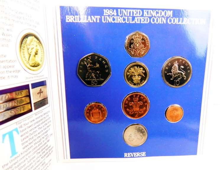 3 United Kingdom Uncirculated Coin Sets