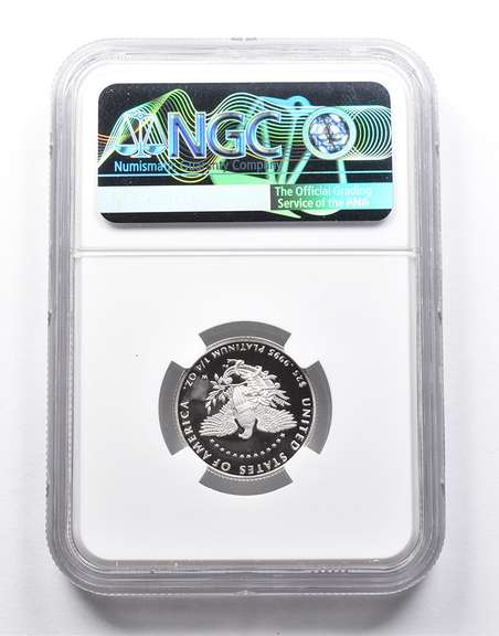 PF70 UCAM 2005-W $25 American Platinum Eagle 1/4 Oz Platinum NGC