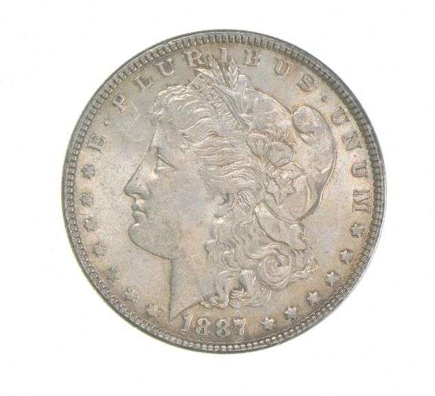 1887 Morgan Silver Dollar - Great Tone