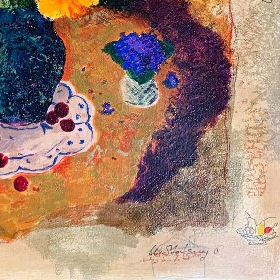 Yellow Flowers by Alexander & Wissotzky