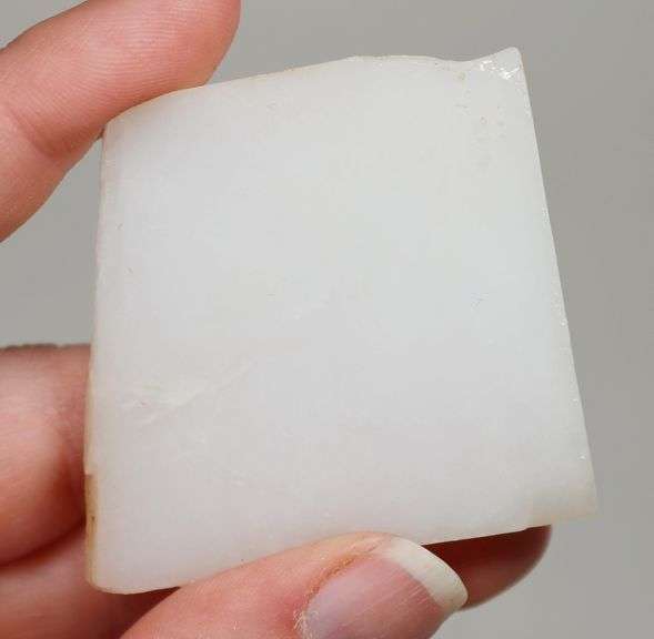 All natural 165ct rough white Jade