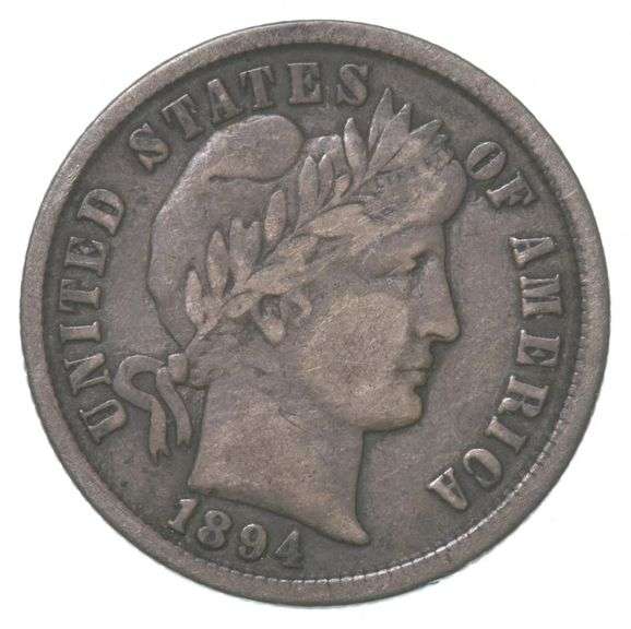 1894 Barber Dime