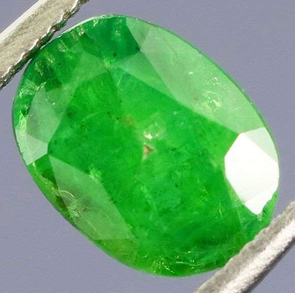 Top emerald green 1.11ct Tsavorite Garnet