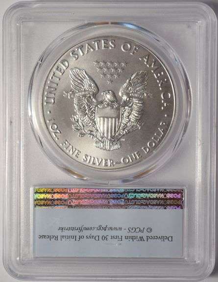 2016 American Silver Eagle PCGS MS70 FirstStrike