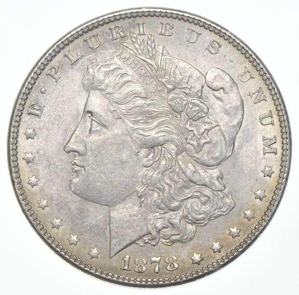 1878 V.83 REV 78 Morgan Silver Dollar