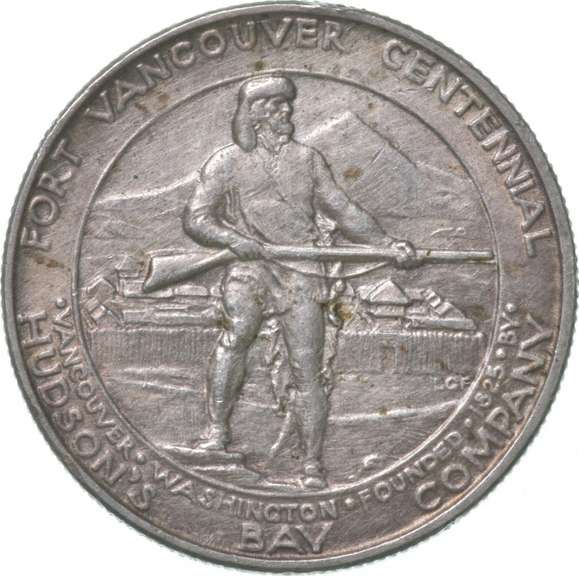 1925 Vancouver Centennial Commemorative Half Dollar