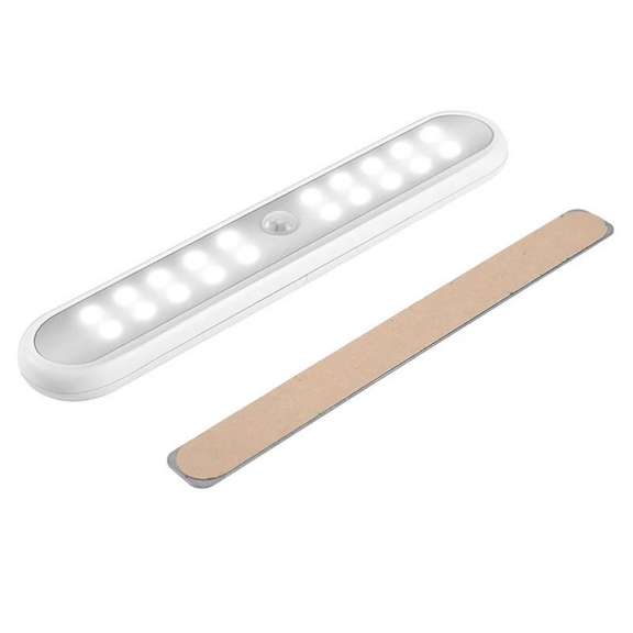 20 LED Portable Cabinet Night Light Motion PIR Sensor