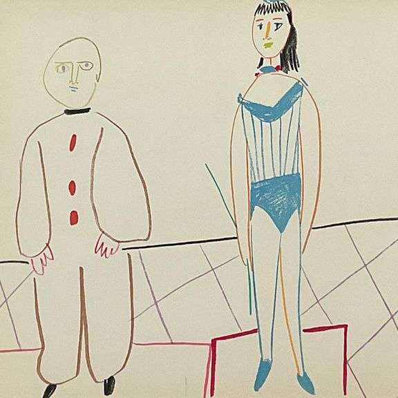 Human Comedy (30.1.54.I) by Picasso (1881-1973)