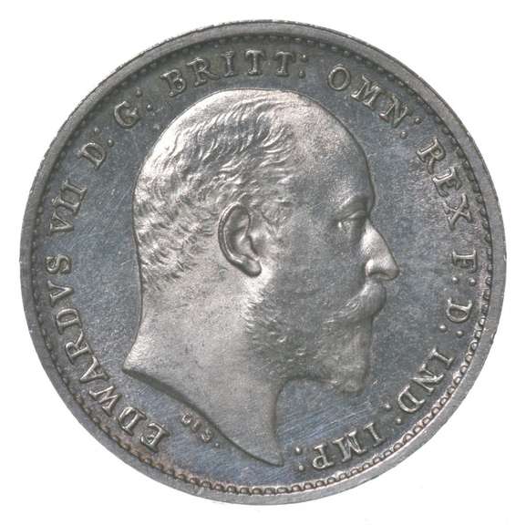 1908 Great Britain 2 Pence Maundy
