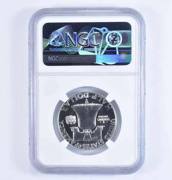 PF69 1956 Franklin Half Dollar - Type 2 - Graded NGC