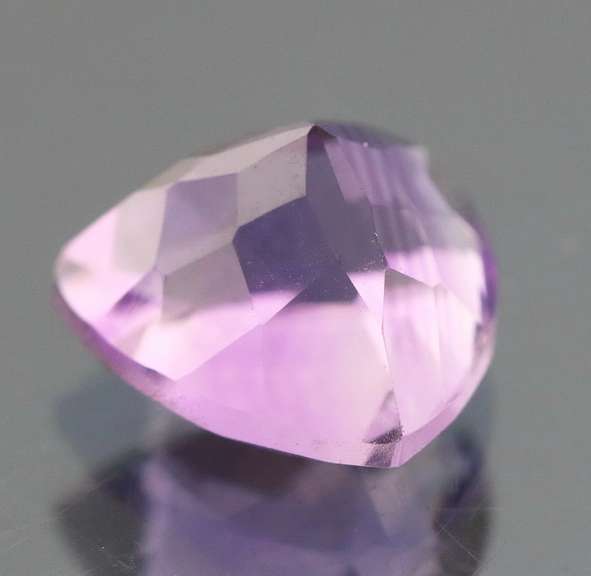 Glittering 2.63ct trillion cut Amethyst