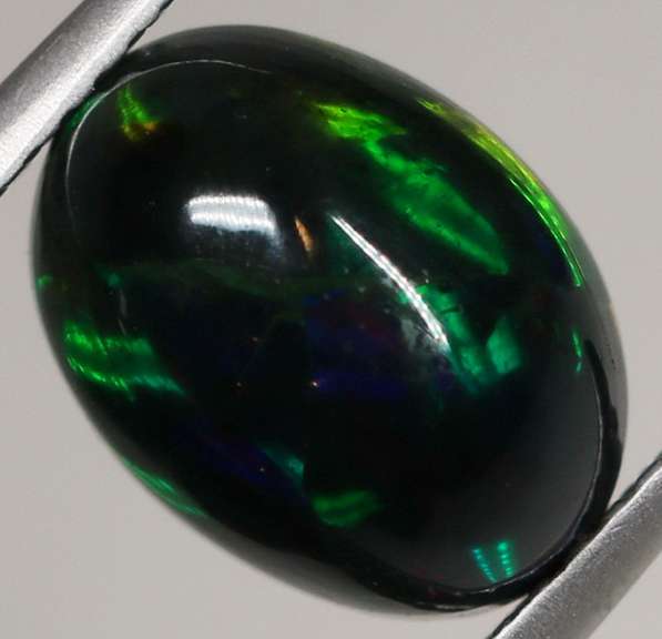 Fantastic 2.27ct black Opal cabochon