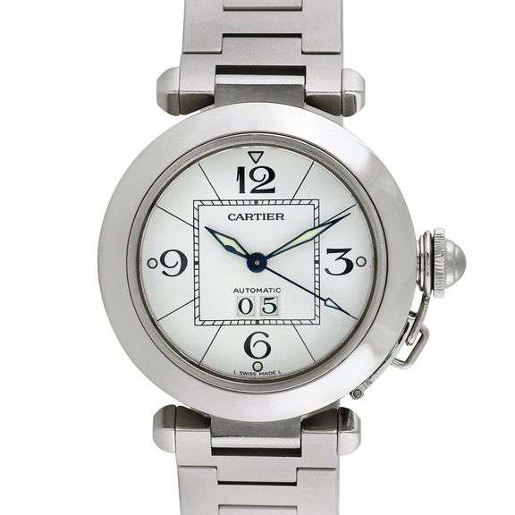 Cartier Pasha C Big Date Stainless Steel