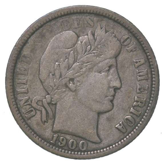 1900-O Barber Dime